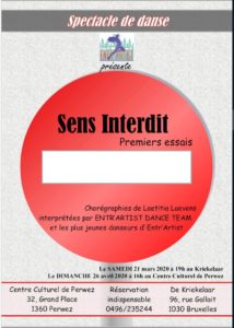 Spectacle Entr'Artiste 2019